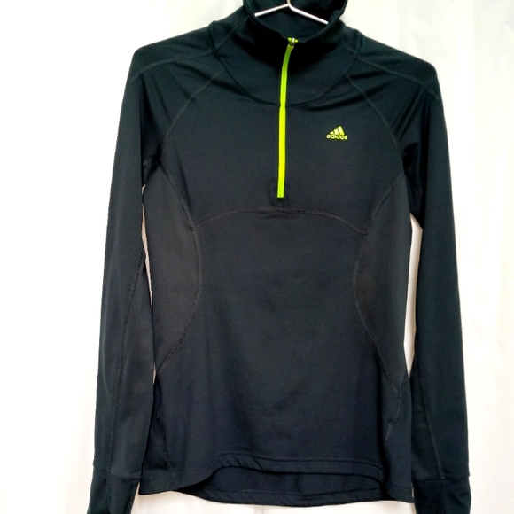 Adidas 1/2 Zip Climalite Long Sleeve Pullover XS - Picture 1 of 6